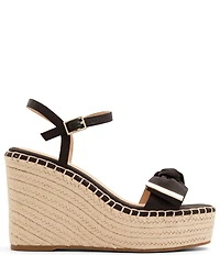 Ted Baker London Gia Canvas Bow Espadrille Wedge Sandals