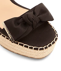 Ted Baker London Gia Canvas Bow Espadrille Wedge Sandals