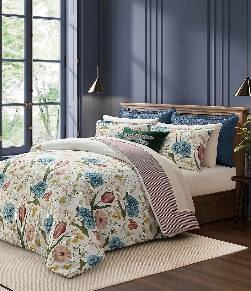 Ted Baker London Gloucester Floral Reversible Comforter Mini Set