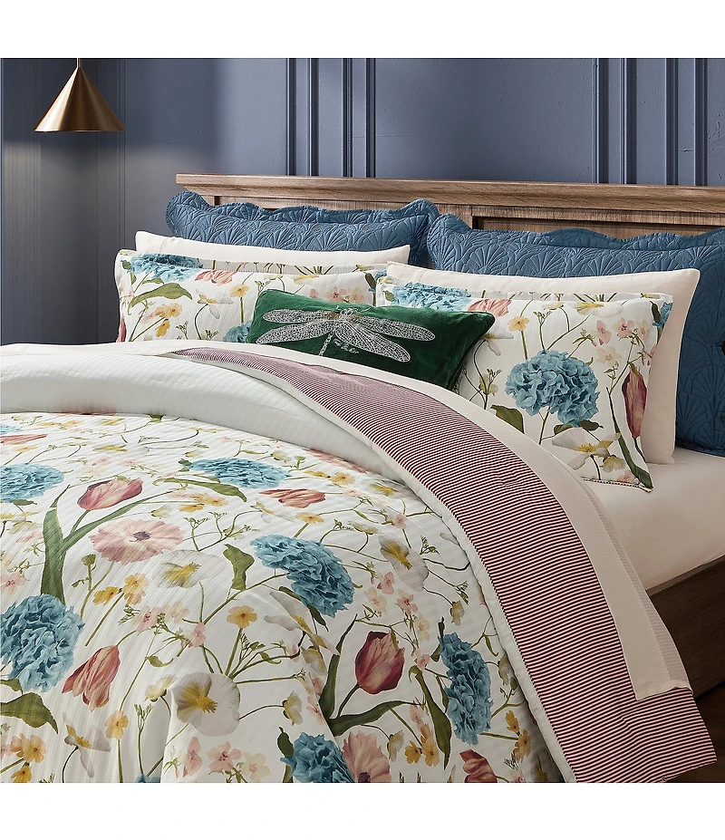 Ted Baker London Gloucester Floral Reversible Comforter Mini Set