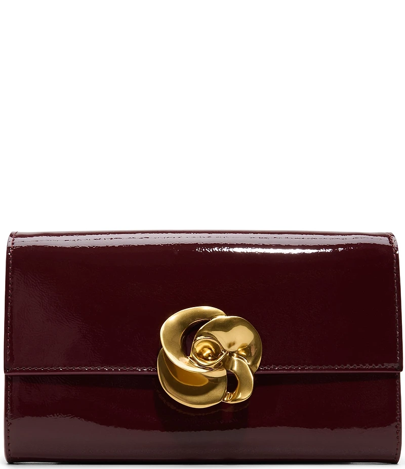 Ted Baker London Kira Rose Patent Leather Clutch