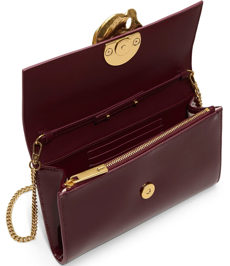 Ted Baker London Kira Rose Patent Leather Clutch