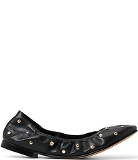Ted Baker London Lottie Studded Leather Ballet Flats