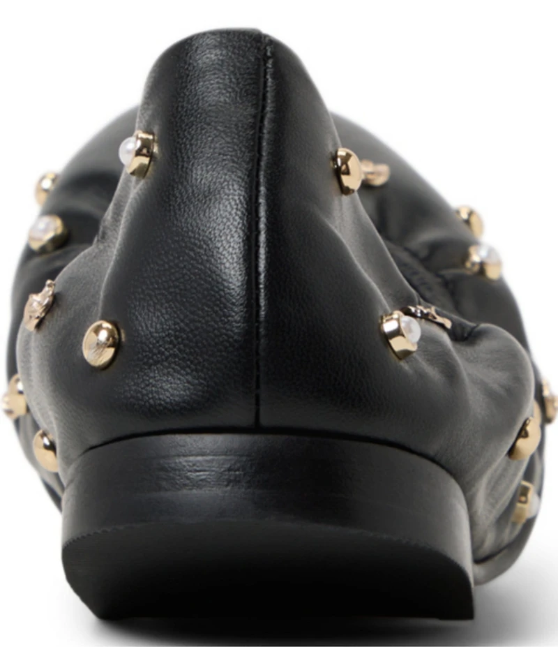 Ted Baker London Lottie Studded Leather Ballet Flats