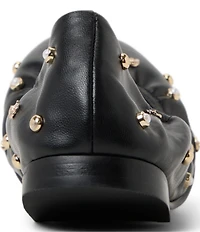 Ted Baker London Lottie Studded Leather Ballet Flats
