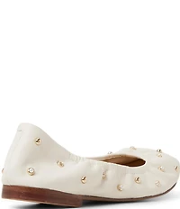 Ted Baker London Lottie Studded Leather Ballet Flats