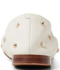 Ted Baker London Lottie Studded Leather Ballet Flats