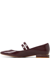 Ted Baker London Maryam Leather Floral Ornament Mary Jane Dress Flats