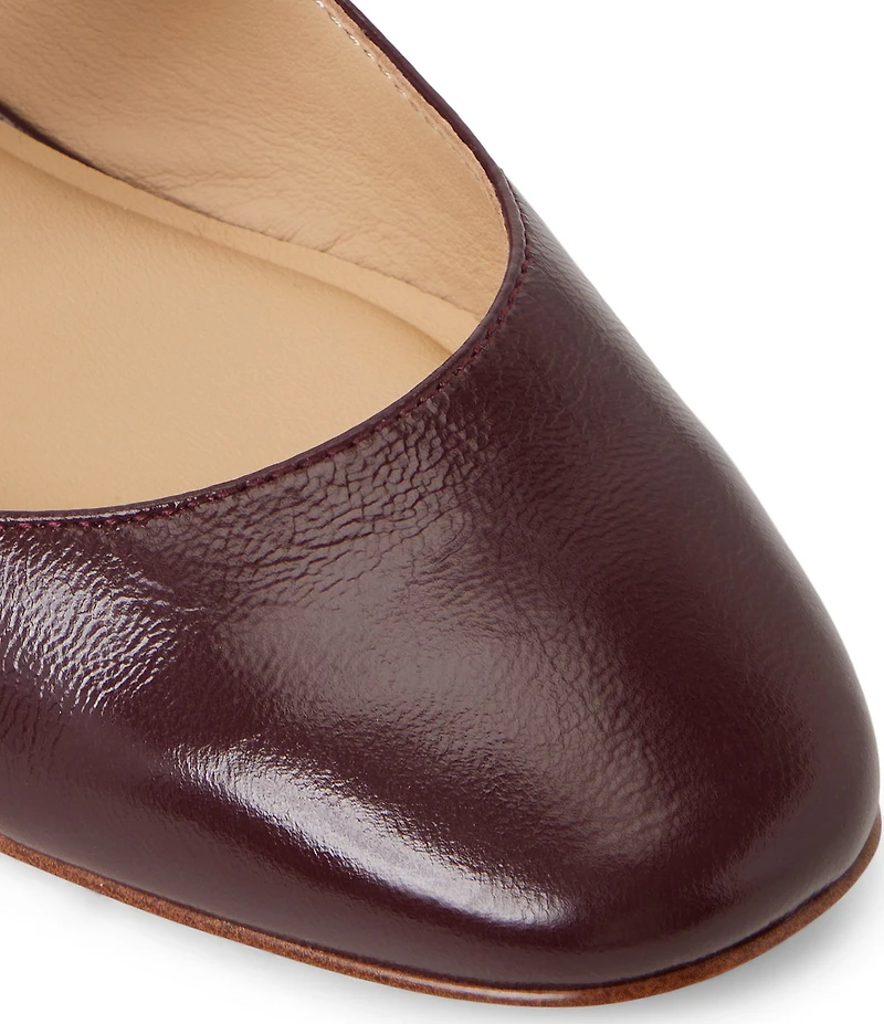 Ted Baker London Maryam Leather Floral Ornament Mary Jane Dress Flats