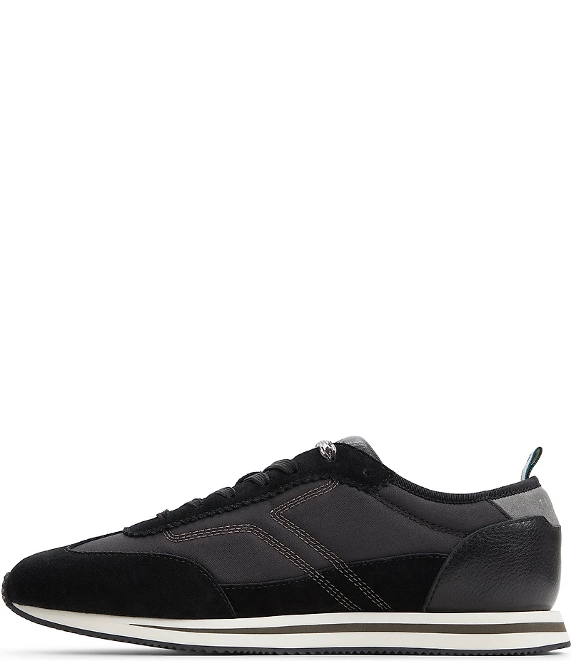 Ted Baker London Men's Becks Oxford Suede Leather Fabric Sneakers