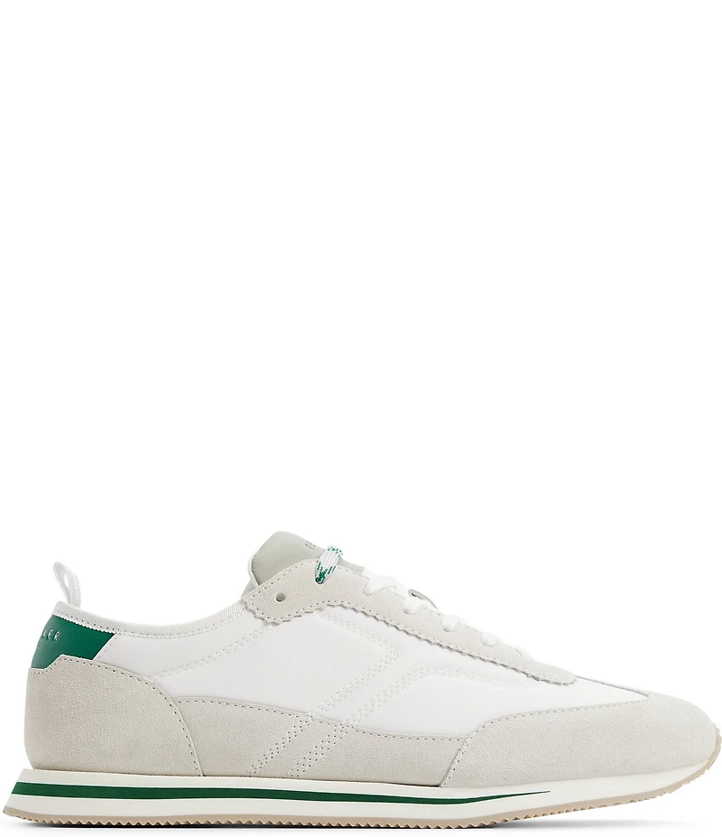 Ted Baker London Men's Becks Oxford Suede Leather Fabric Sneakers