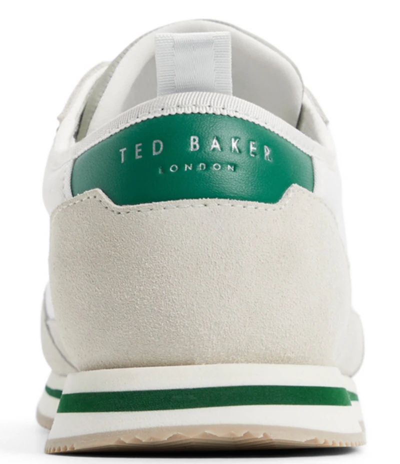 Ted Baker London Men's Becks Oxford Suede Leather Fabric Sneakers