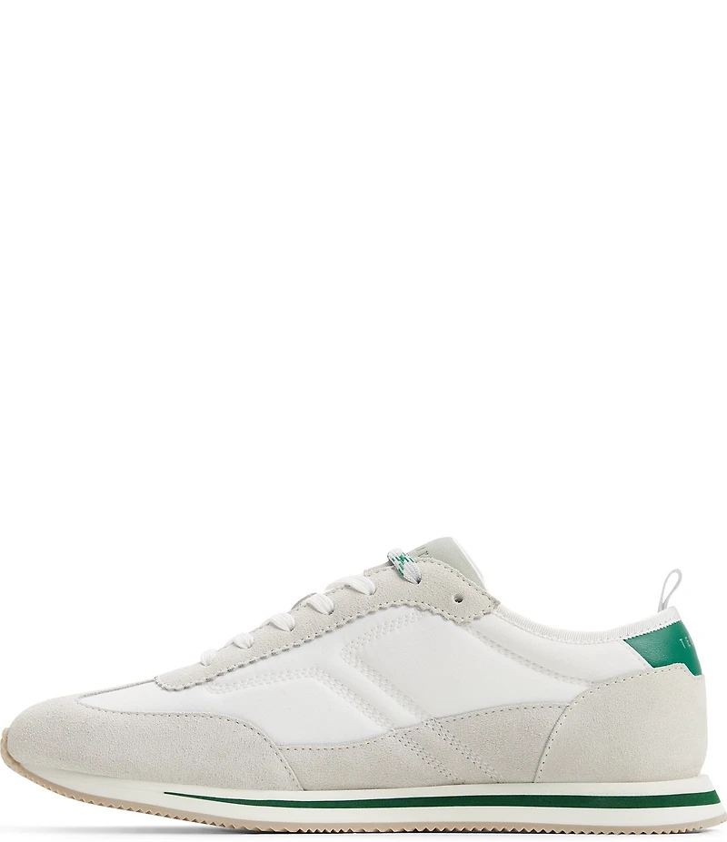 Ted Baker London Men's Becks Oxford Suede Leather Fabric Sneakers