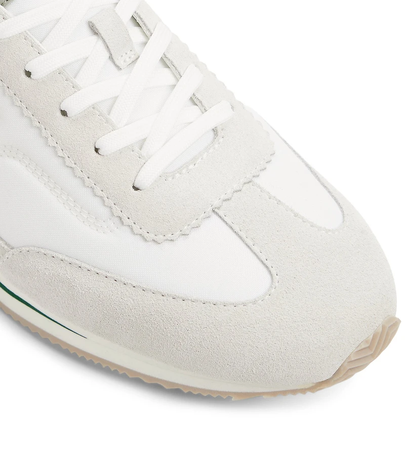 Ted Baker London Men's Becks Oxford Suede Leather Fabric Sneakers