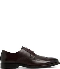 Ted Baker London Men's Hackney Lizard Embossed Leather Brogue Wingtip Dress Derby Oxfords