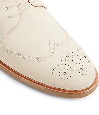 Ted Baker London Men's Hackney Suede Wingtip Brogue Detail Derby Oxfords