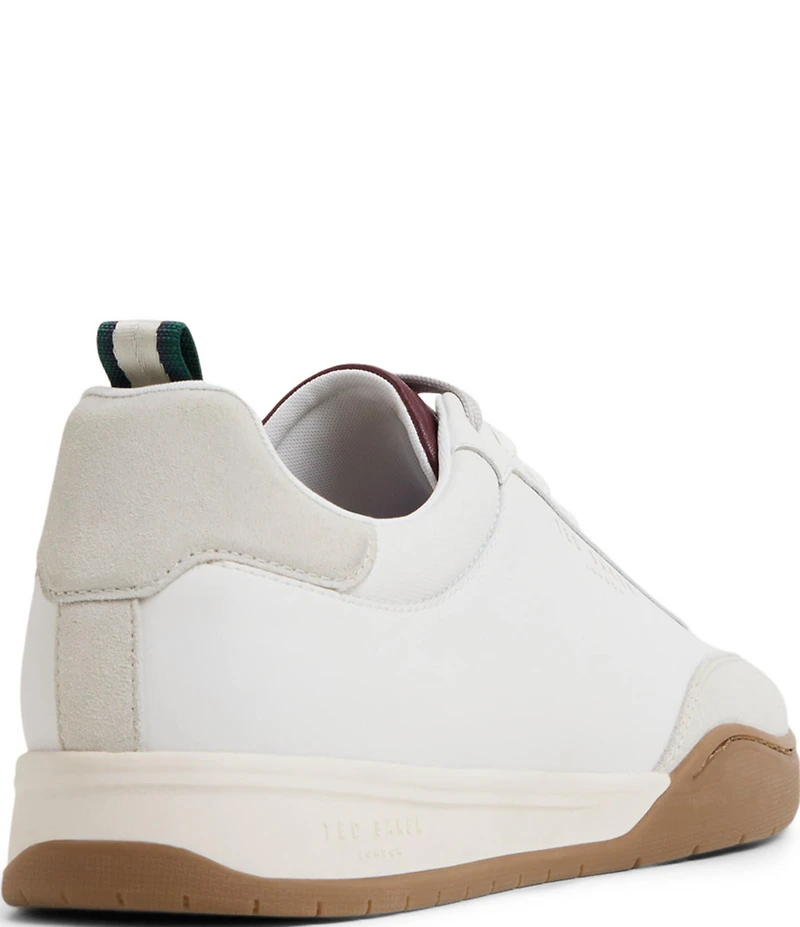 Ted Baker London Men's Kenwood Leather and Suede Trainer Sneakers
