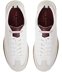 Ted Baker London Men's Kenwood Leather and Suede Trainer Sneakers