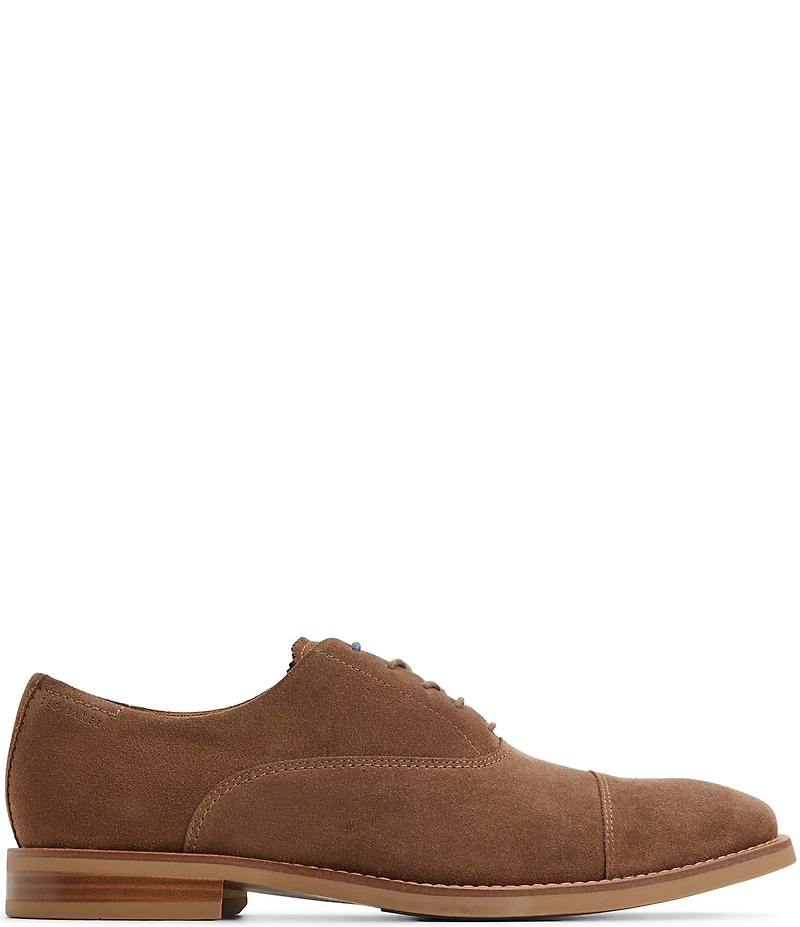 Ted Baker London Men's Oxford Suede Cap Toe Oxfords