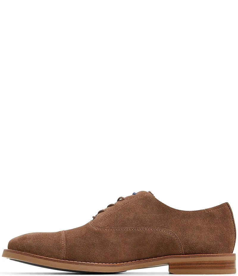Ted Baker London Men's Oxford Suede Cap Toe Oxfords
