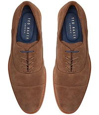 Ted Baker London Men's Oxford Suede Cap Toe Oxfords