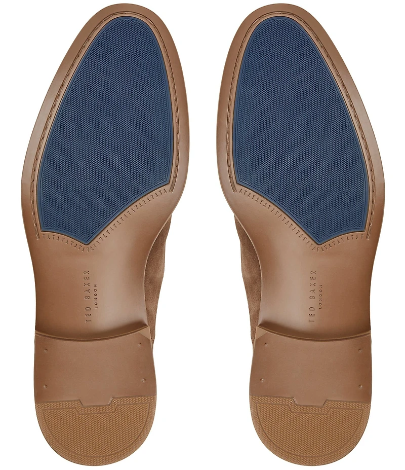 Ted Baker London Men's Oxford Suede Cap Toe Oxfords