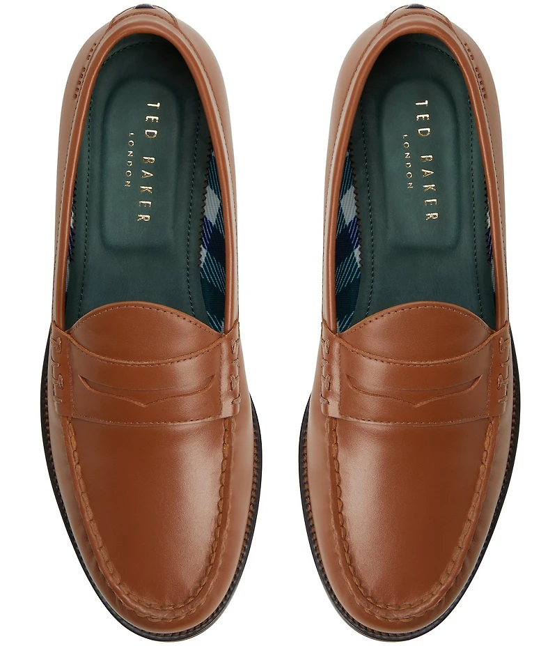 Ted Baker London Men's Parkhill Leather Penny Loafers