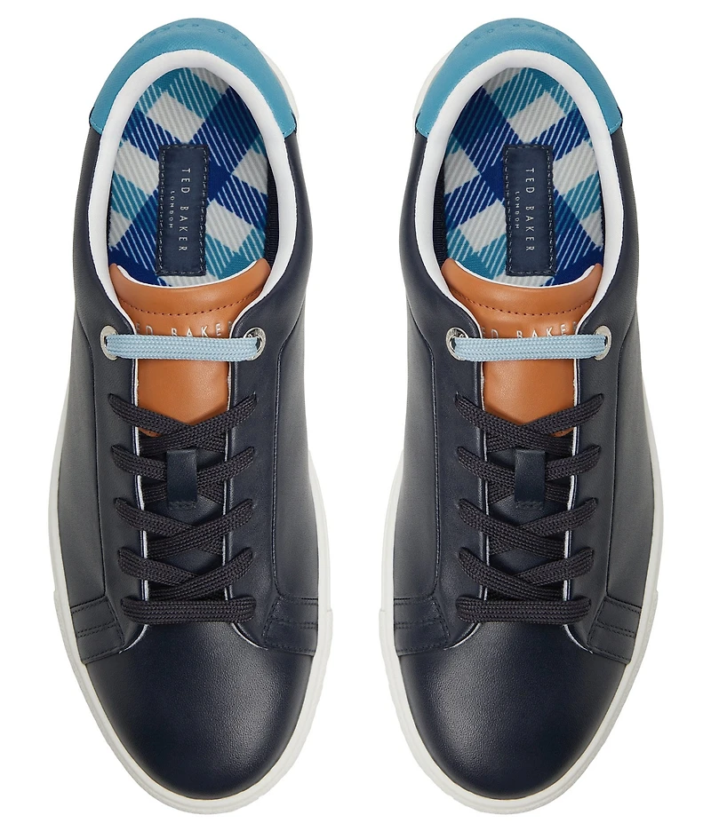 Ted Baker London Men's Robberto Leather Lace Up Sneakers