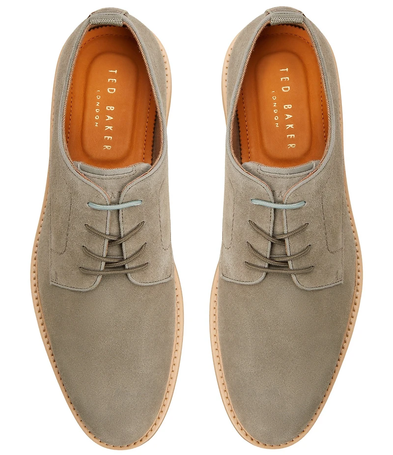 Ted Baker London Men's Rye Suede Casual Derby Oxfords