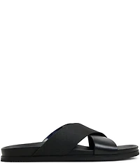 Ted Baker London Men's Saltburn Cross Band Slide Sandals