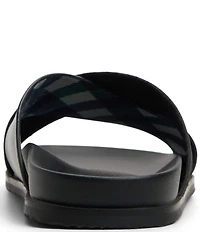 Ted Baker London Men's Saltburn Cross Band Slide Sandals