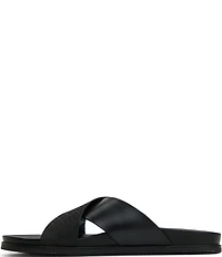 Ted Baker London Men's Saltburn Cross Band Slide Sandals