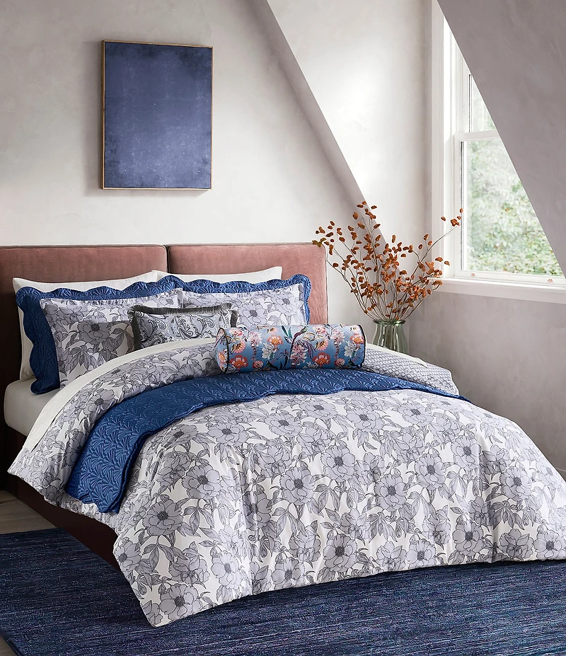 Ted Baker London Mood Floral Reversible Comforter Mini Set