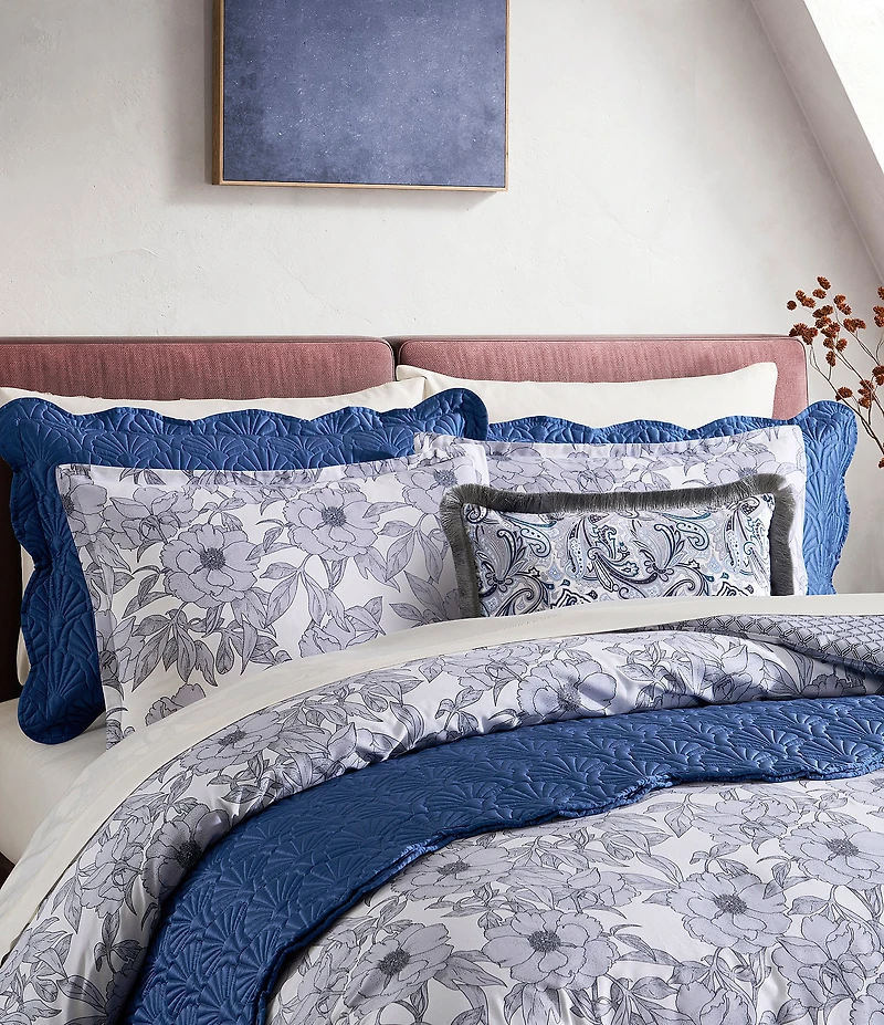 Ted Baker London Mood Floral Reversible Comforter Mini Set