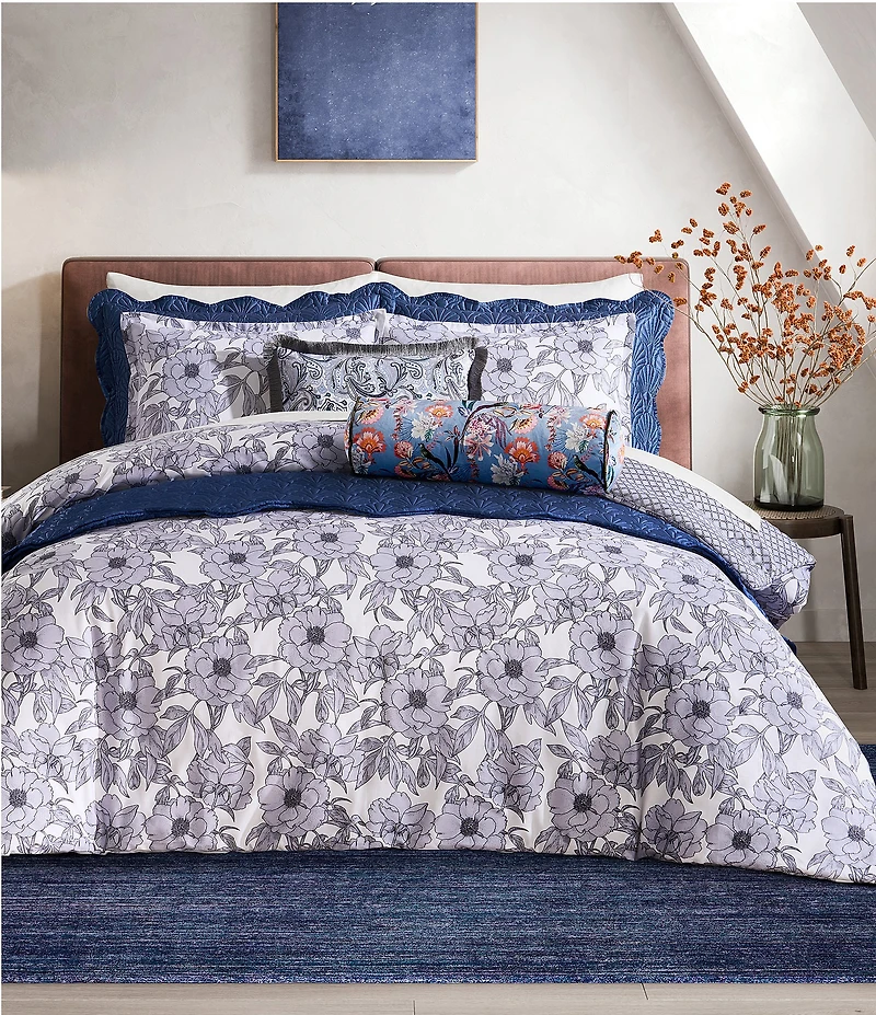Ted Baker London Mood Floral Reversible Duvet Cover Mini Set