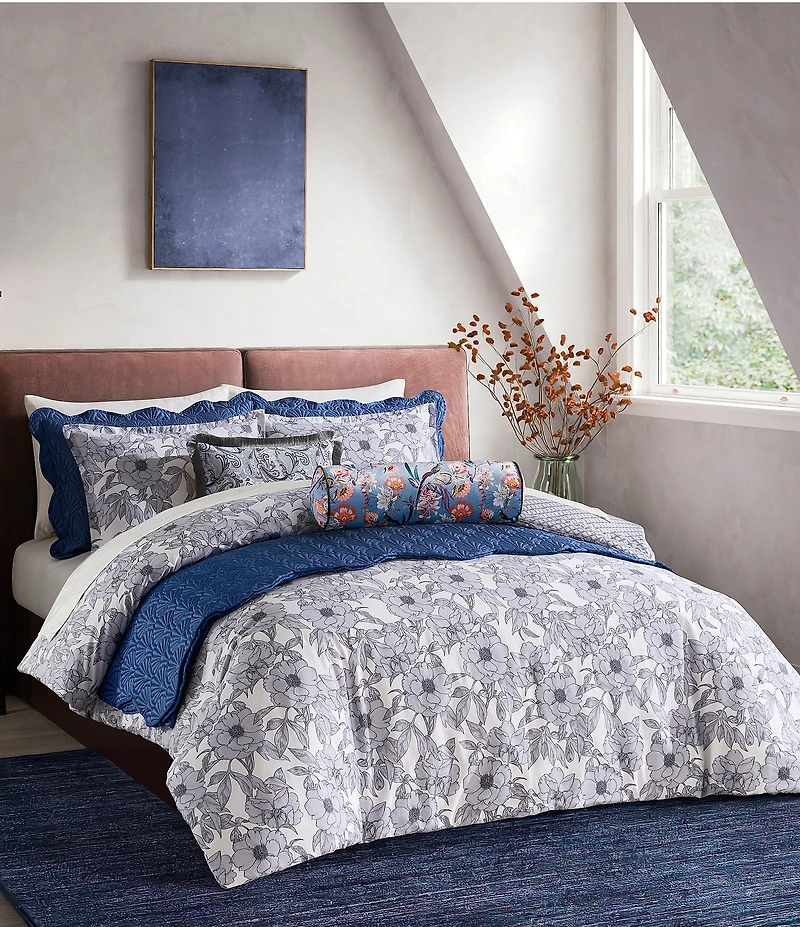 Ted Baker London Mood Floral Reversible Duvet Cover Mini Set