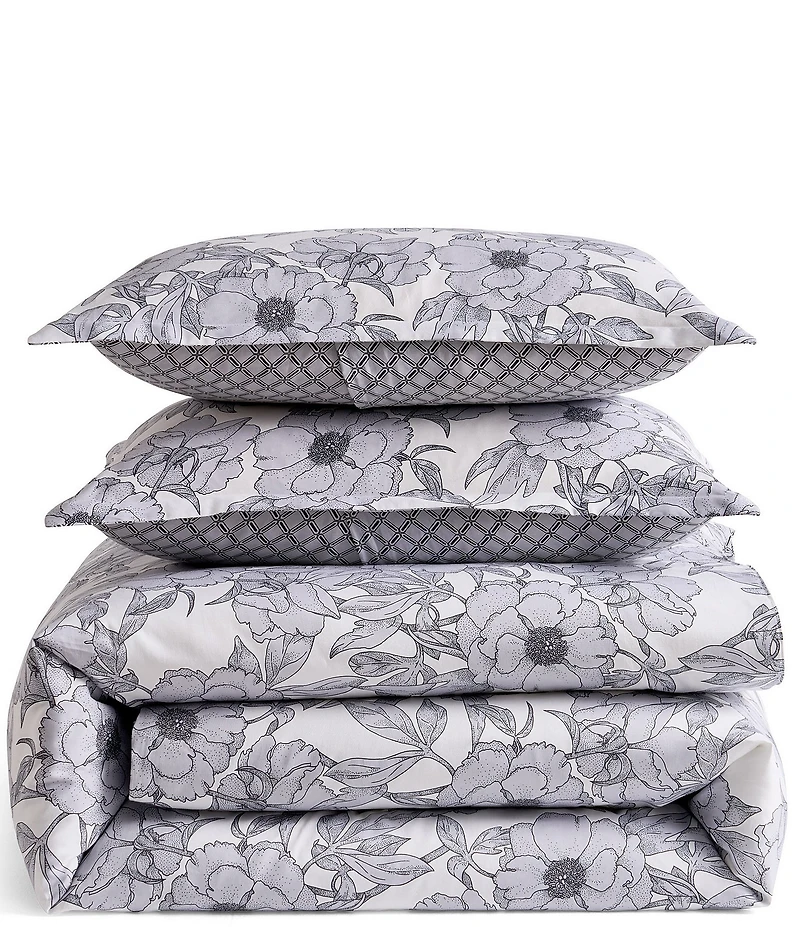 Ted Baker London Mood Floral Reversible Duvet Cover Mini Set