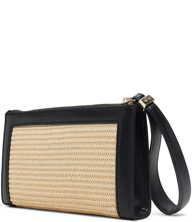 Ted Baker London Naomi Raffia Wristlet