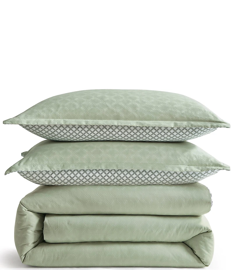 Ted Baker London Pollsy Woven Jacquard Duvet Cover Mini Set