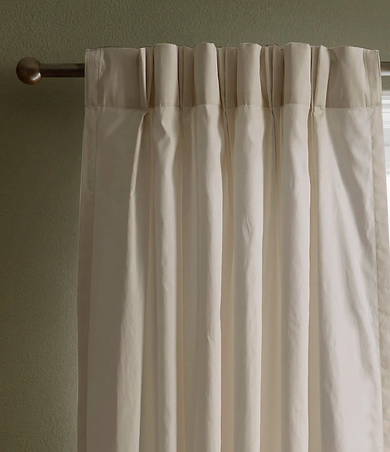 Ted Baker London Princess Pinch Pleated Lined Curtain Panel, Set of 2