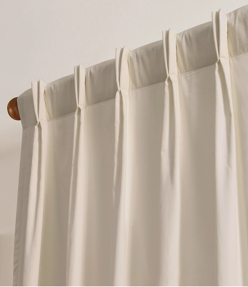 Ted Baker London Princess Pinch Pleated Lined Curtain Panel, Set of 2