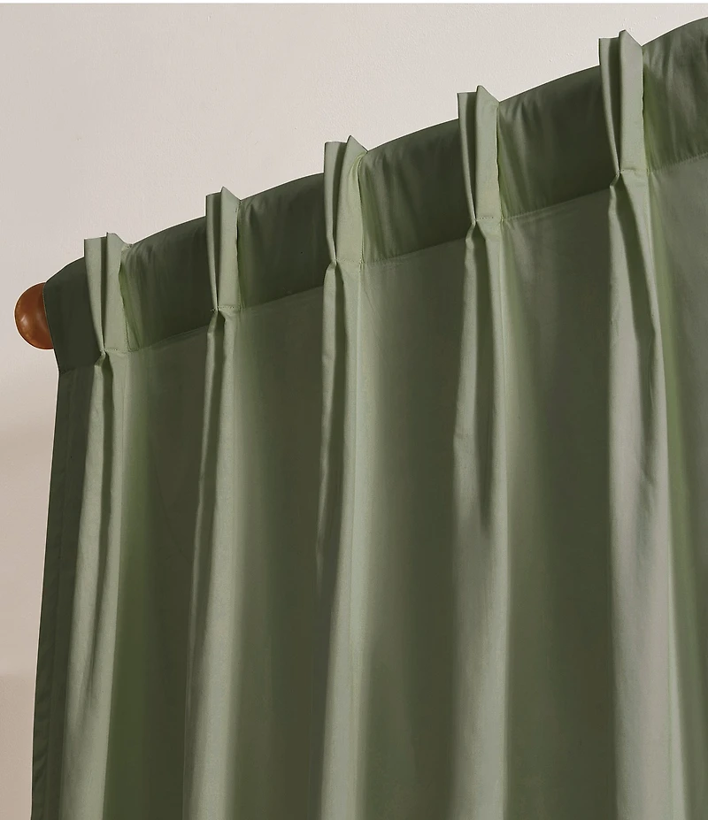 Ted Baker London Princess Pinch Pleated Lined Curtain Panel, Set of 2