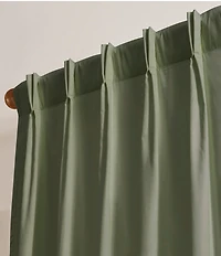 Ted Baker London Princess Pinch Pleated Lined Curtain Panel, Set of 2