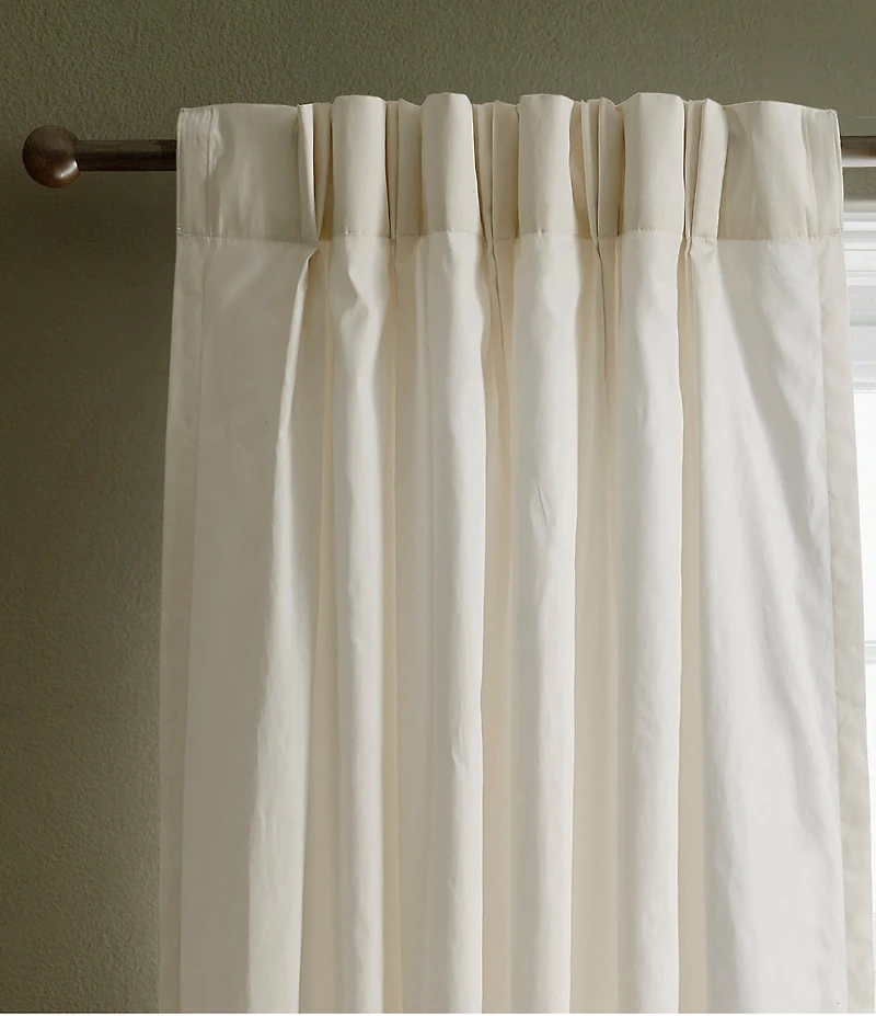 Ted Baker London Princess Pinch Pleated Lined Curtain Panel, Set of 2