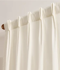 Ted Baker London Princess Pinch Pleated Lined Curtain Panel, Set of 2