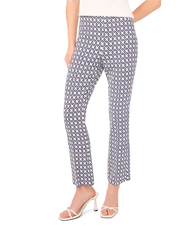 Ted Baker London Printed Coordinating Crepe High Rise Straight Leg Trouser