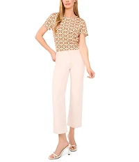 Ted Baker London Printed Jersey Crew Neck Short Sleeve Tee
