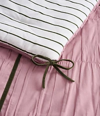 Ted Baker London Ruched Hotel Reversible Comforter Mini Set