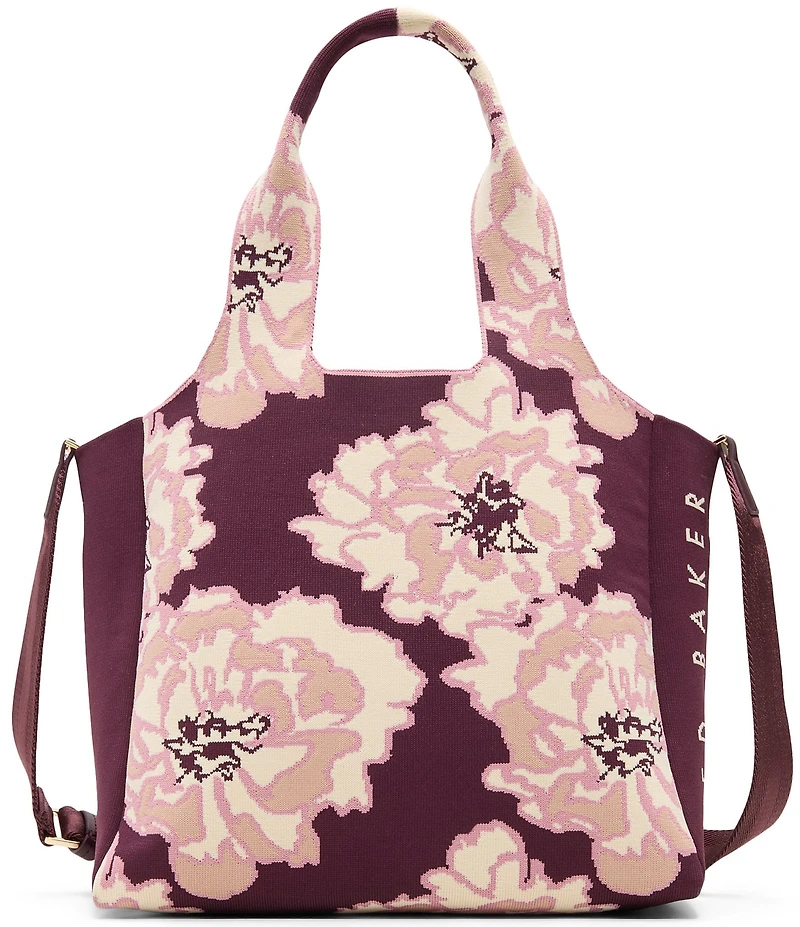 Ted Baker London Sara Fly Knit Floral Tote Bag