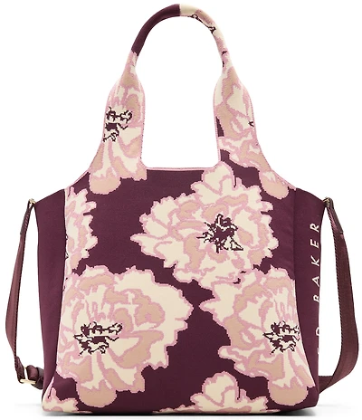 Ted Baker London Sara Fly Knit Floral Tote Bag